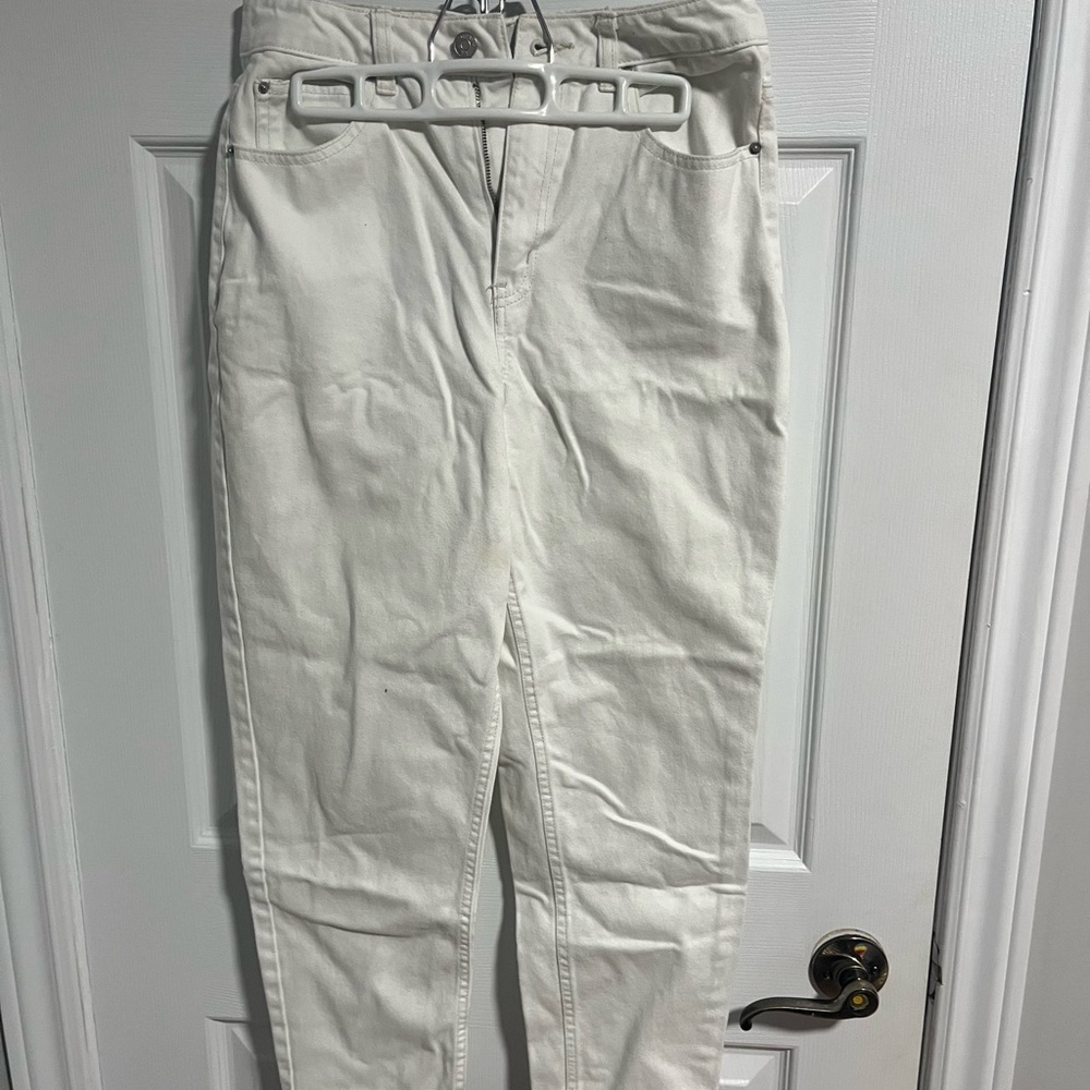 Twik Off-White Straight Leg Jeans